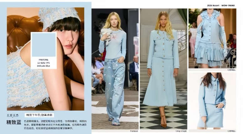 时尚流行色2-蓝色